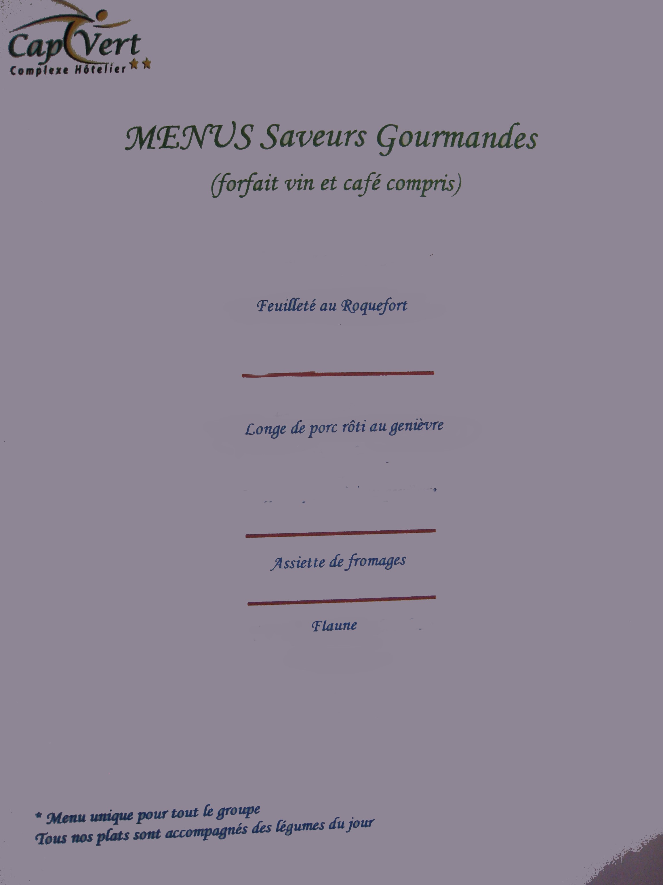 (Saveurs gourmandes)